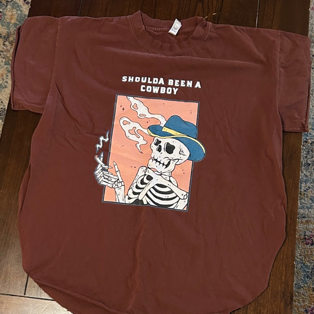 Pebby Forevee Cowboy Graphic - I Should of Been a Cowboy